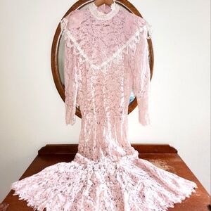 Vintage Jessica McClintock Cottagecore Dress